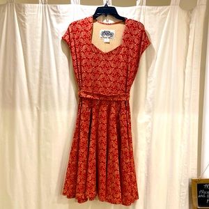 Effie’s Heart Cap Sleeve A-Line Dress